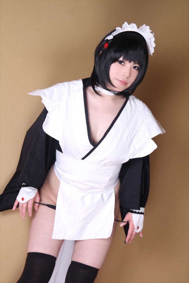コスプレイヤー乃依 乳首が見えちゃう『サムライスピリッツ』いろはコスプレがエロい画像