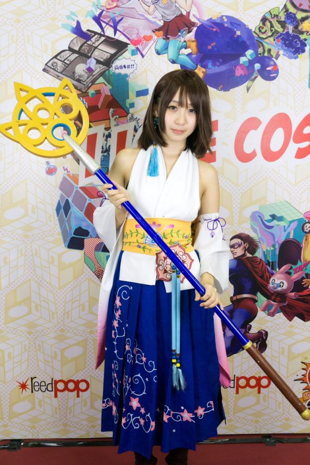 伊織もえ ユウナ コスプレ画像