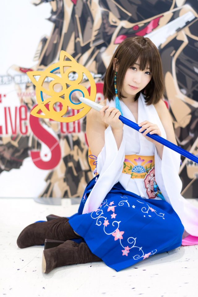 伊織もえ ユウナ コスプレ画像