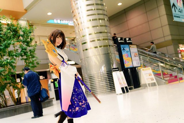 伊織もえ ユウナ コスプレ画像