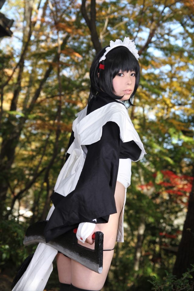 コスプレイヤー乃依 乳首が見えちゃう『サムライスピリッツ』いろはコスプレがエロい画像