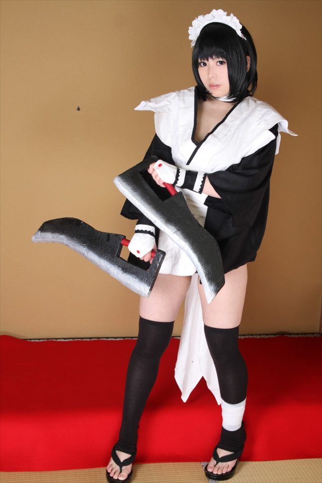 コスプレイヤー乃依 乳首が見えちゃう『サムライスピリッツ』いろはコスプレがエロい画像