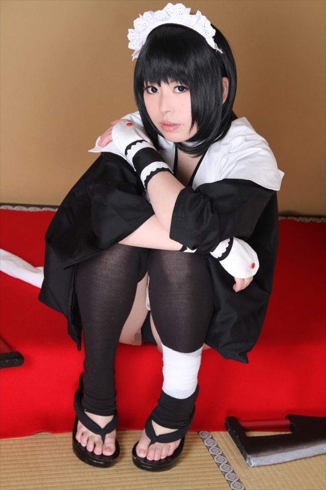 コスプレイヤー乃依 乳首が見えちゃう『サムライスピリッツ』いろはコスプレがエロい画像