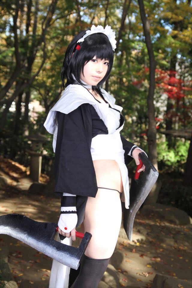 コスプレイヤー乃依 乳首が見えちゃう『サムライスピリッツ』いろはコスプレがエロい画像