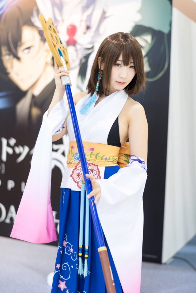 伊織もえ ユウナ コスプレ画像