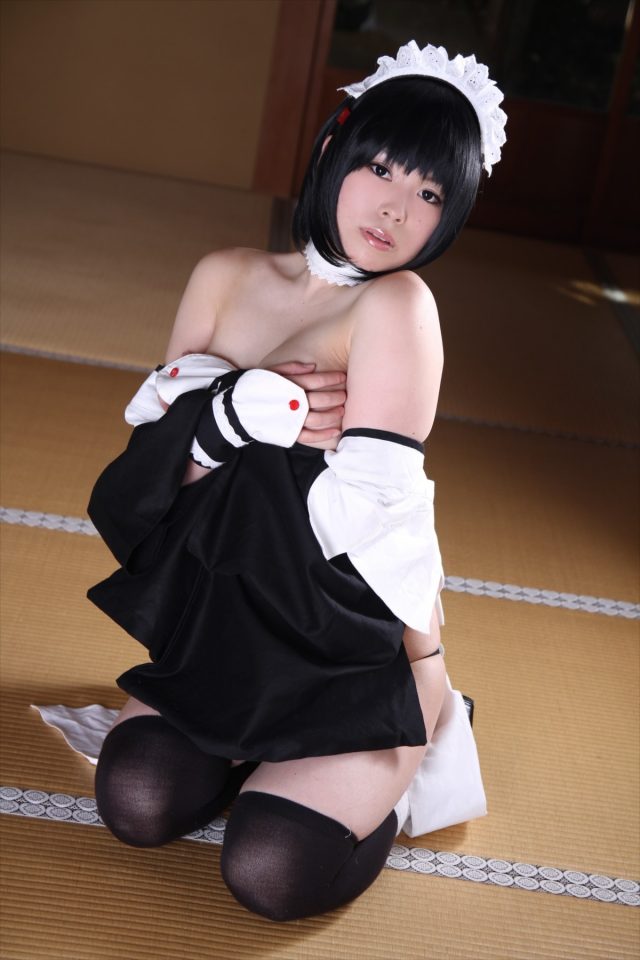 コスプレイヤー乃依 乳首が見えちゃう『サムライスピリッツ』いろはコスプレがエロい画像