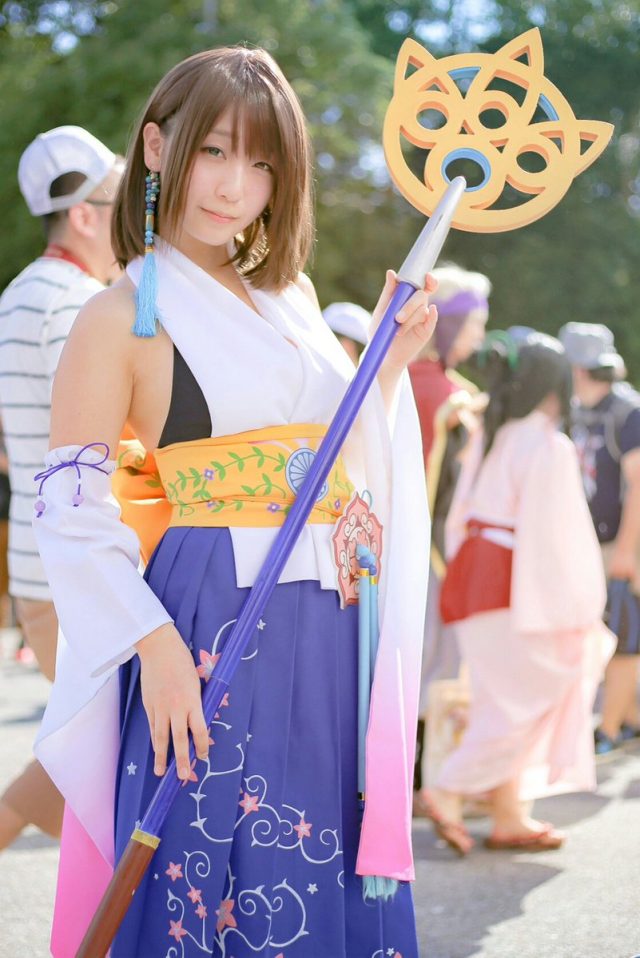 伊織もえ ユウナ コスプレ画像