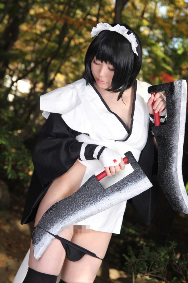 コスプレイヤー乃依 乳首が見えちゃう『サムライスピリッツ』いろはコスプレがエロい画像