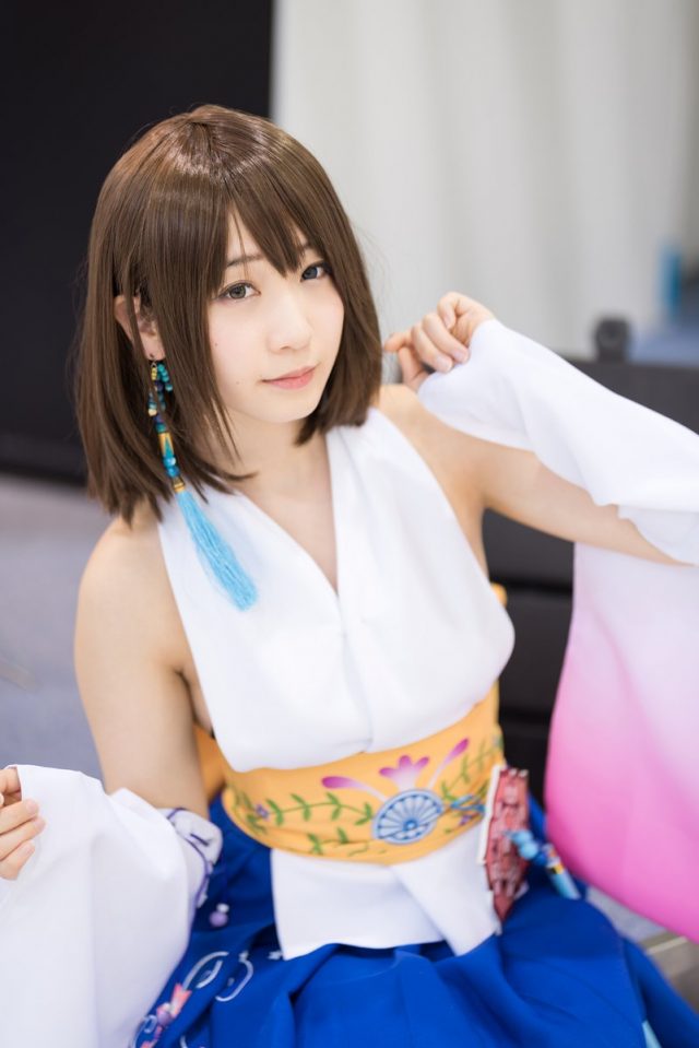 伊織もえ ユウナ コスプレ画像