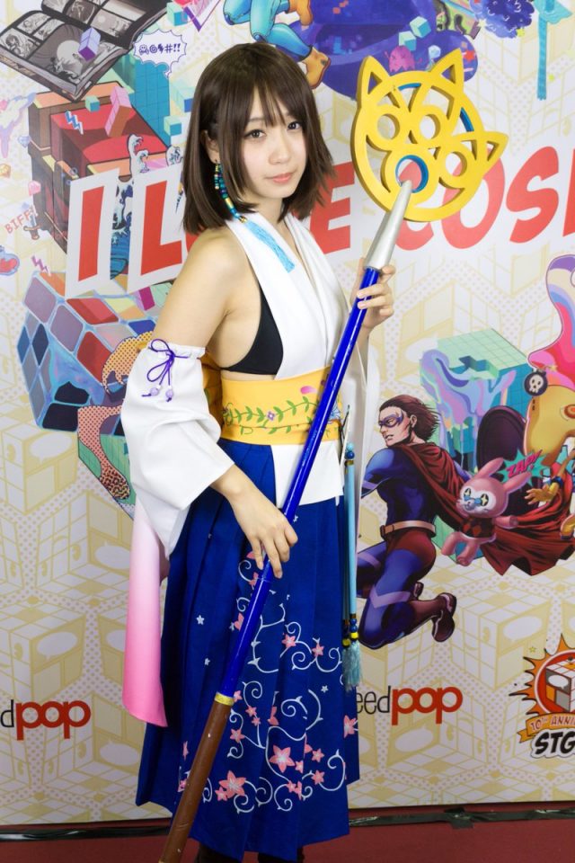 伊織もえ ユウナ コスプレ画像