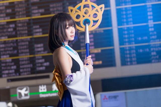 伊織もえ ユウナ コスプレ画像