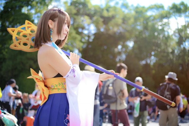 伊織もえ ユウナ コスプレ画像