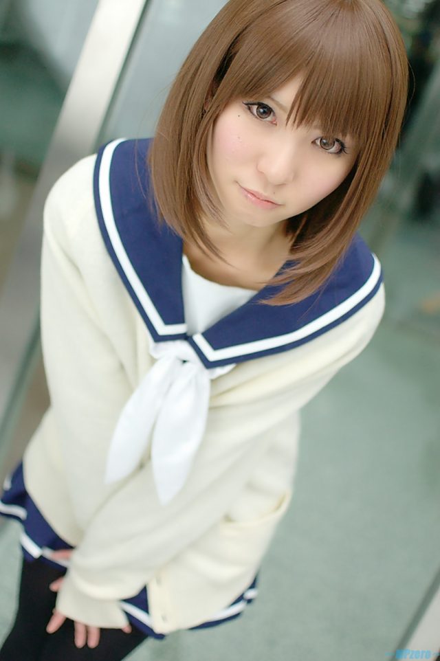 コスプレイヤー璃波 冬服セーラー服に黒タイツがエロい 『ラブプラス』 姉ヶ崎寧々のコスプレ画像