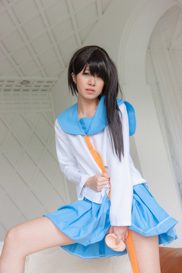 セクシー女優 朝倉ことみ ディルドフェラやオナニーがエロい 『ニセコイ』 小野寺小咲の制服コスプレ画像
