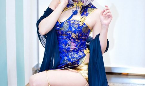 くろねこ C3AFA TOKYO2018 チャイナドレスのコスプレ画像